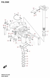 DF50A From 05004F-910001 (E01)  2019 drawing SWIVEL BRACKET (DF60A:E40)