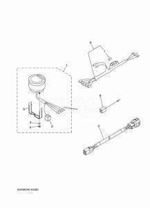 F50DETL drawing SPEEDOMETER