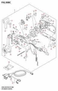 DF30A From 03003F-710001 (P40)  2017 drawing OPT:REMOTE CONTROL (DF25AQ:P03)