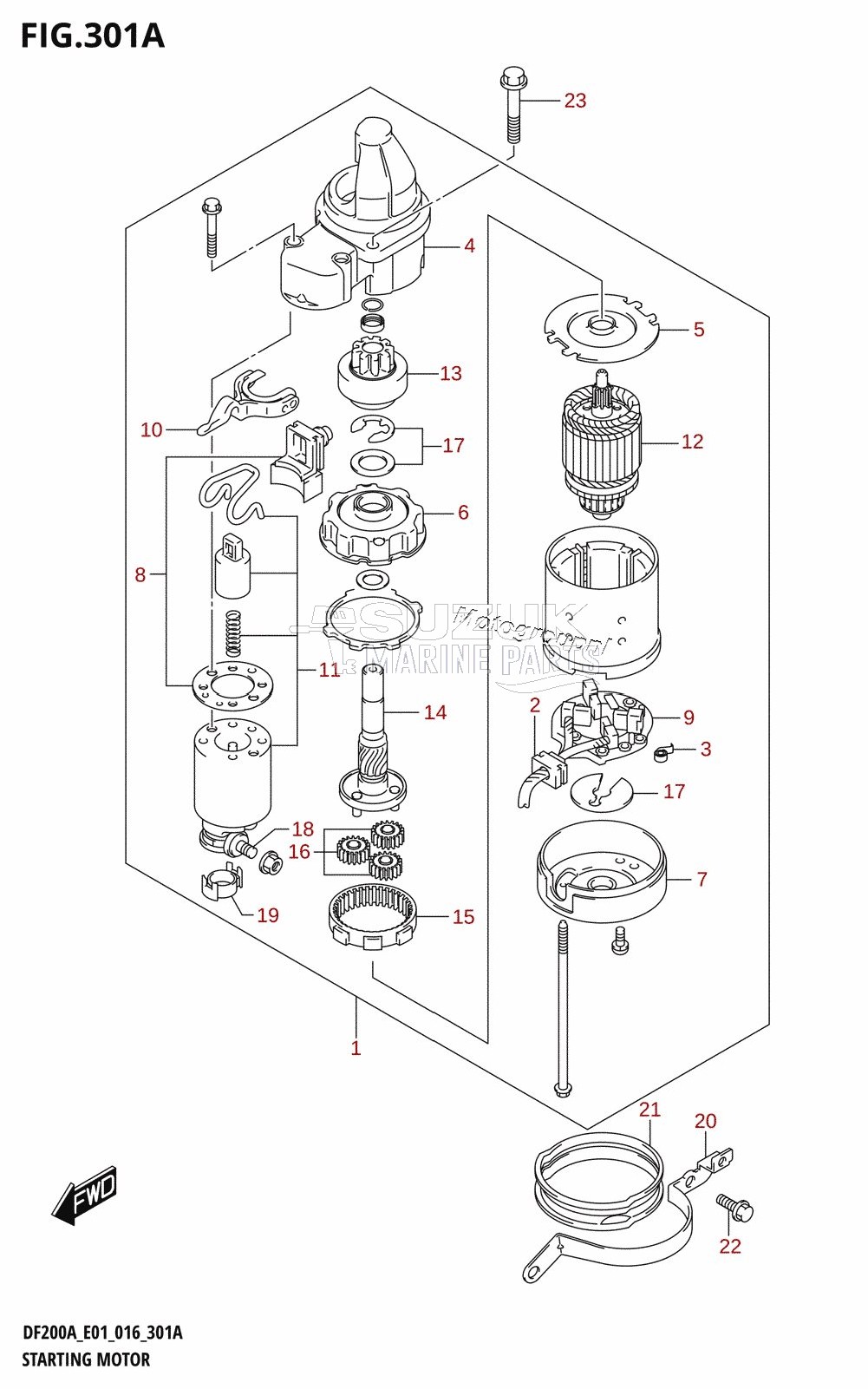 STARTING MOTOR