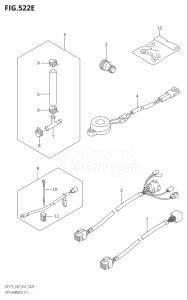 17502F-610001 (2016) 175hp E03-USA (DF175TG) DF175TG drawing OPT:HARNESS (1) (DF175T:E03)