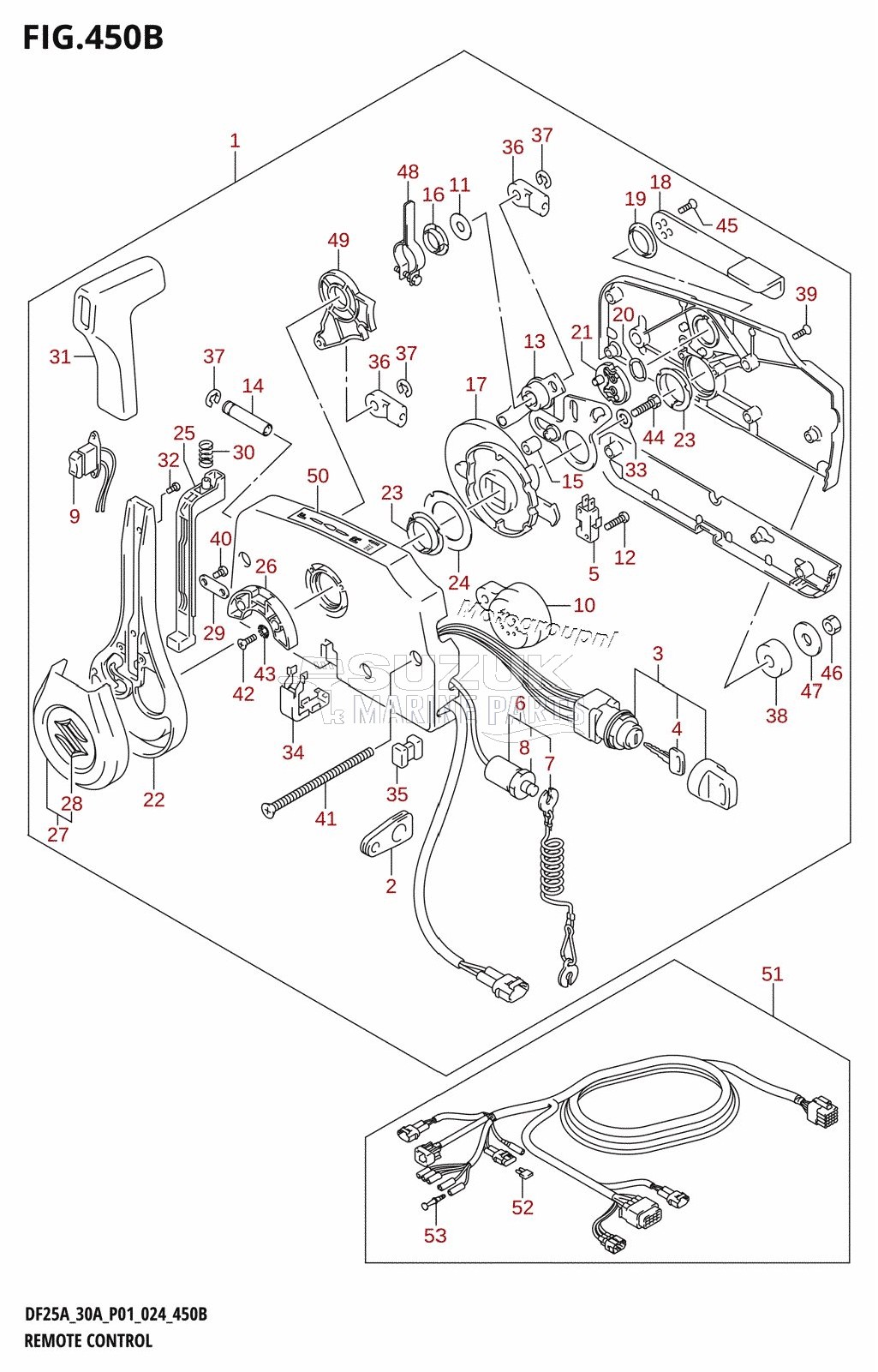 REMOTE CONTROL (DF25AT,DF30AT)