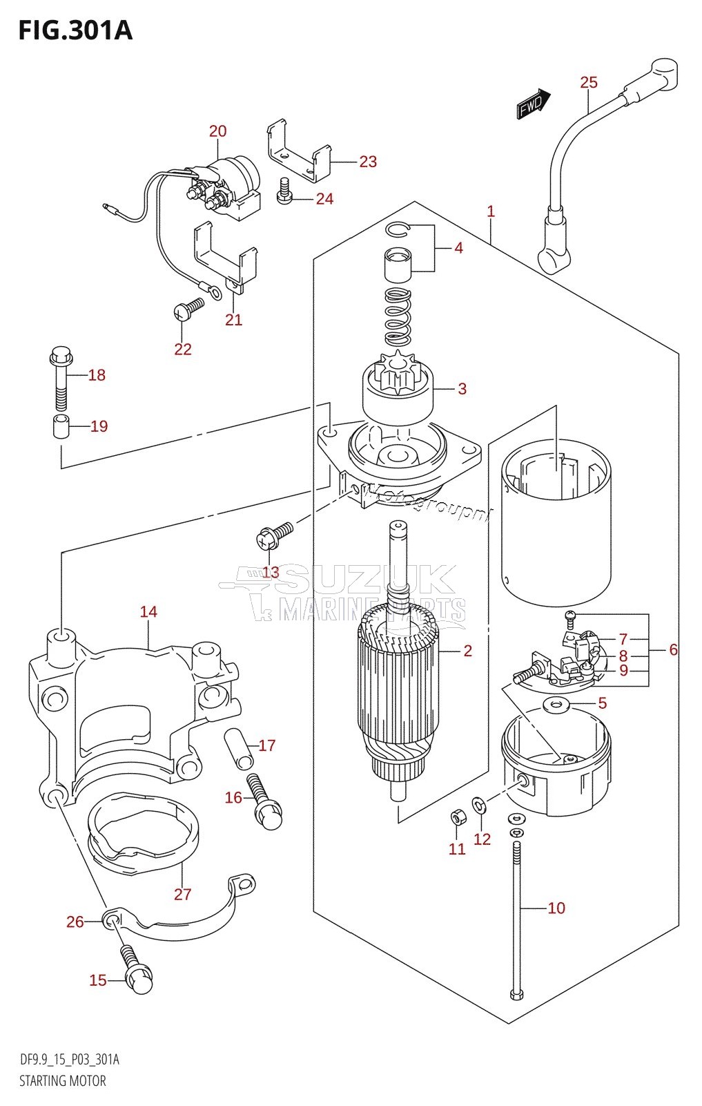 STARTING MOTOR (K4)