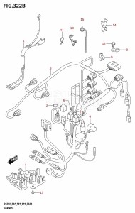 DF25A From 02504F-810001 (P01)  2018 drawing HARNESS (DF25AR,DF30AR)