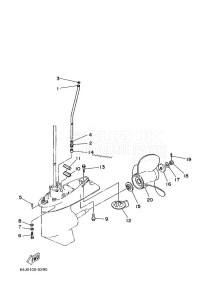 FT50B drawing LOWER-CASING-x-DRIVE-4