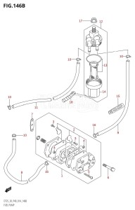 DT30 From 03005-410001 ()  2014 drawing FUEL PUMP (DT30:P40)