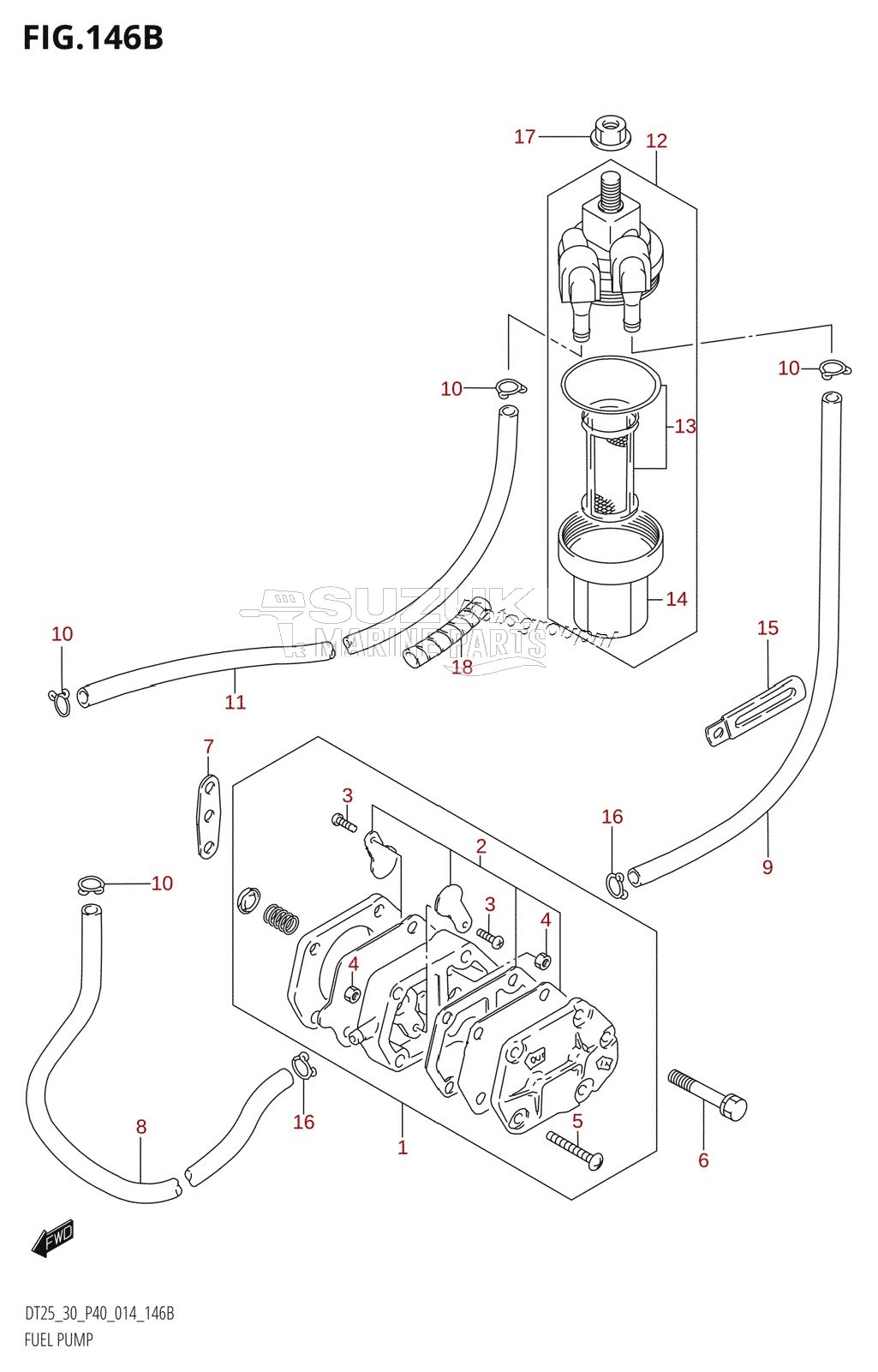 FUEL PUMP (DT30:P40)