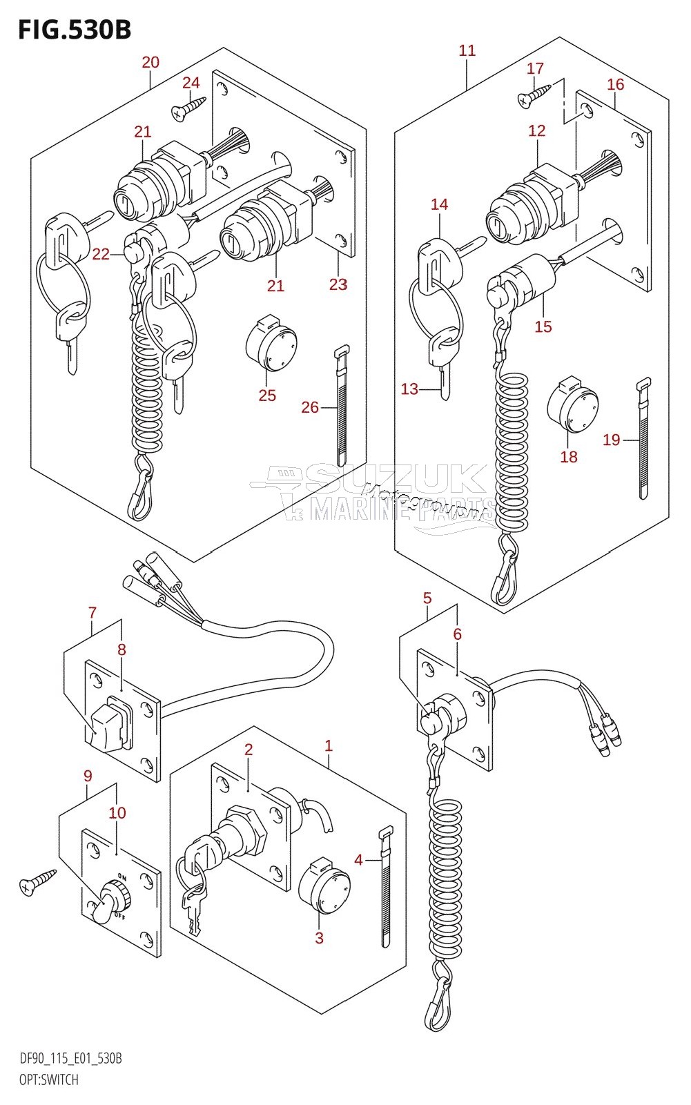 OPT:SWITCH (K5,K6,K7,K8,K9,K10,011)