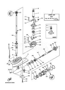 F25A drawing PROPELLER-HOUSING-AND-TRANSMISSION-1