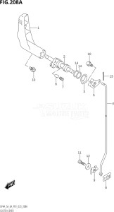 00503F-040001 (2020) 5hp P01-Gen. Export 1 (DF5A  DF5A) DF5A drawing CLUTCH LEVER