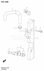 DF40A From 04003F-710001 (E01)  2017 drawing FUEL INJECTOR (DF40AQH:E01)