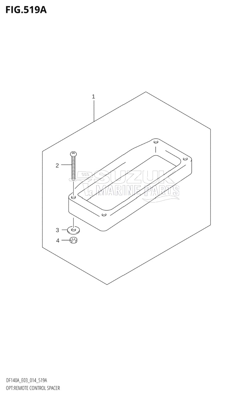 OPT:REMOTE CONTROL SPACER