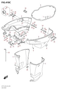 DF175TG From 17502F-610001 (E03)  2016 drawing SIDE COVER (DF150Z:E03)