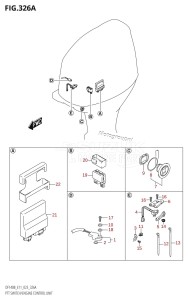 DF115BZ From 11506Z-340001 (E11 E40)  2023 drawing PTT SWITCH /​ ENGINE CONTROL UNIT (DF140BT,DF140BZ)