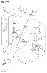 DF175A From 17503F-040001 (E01 E03 E40)  2020 drawing TRIM CYLINDER