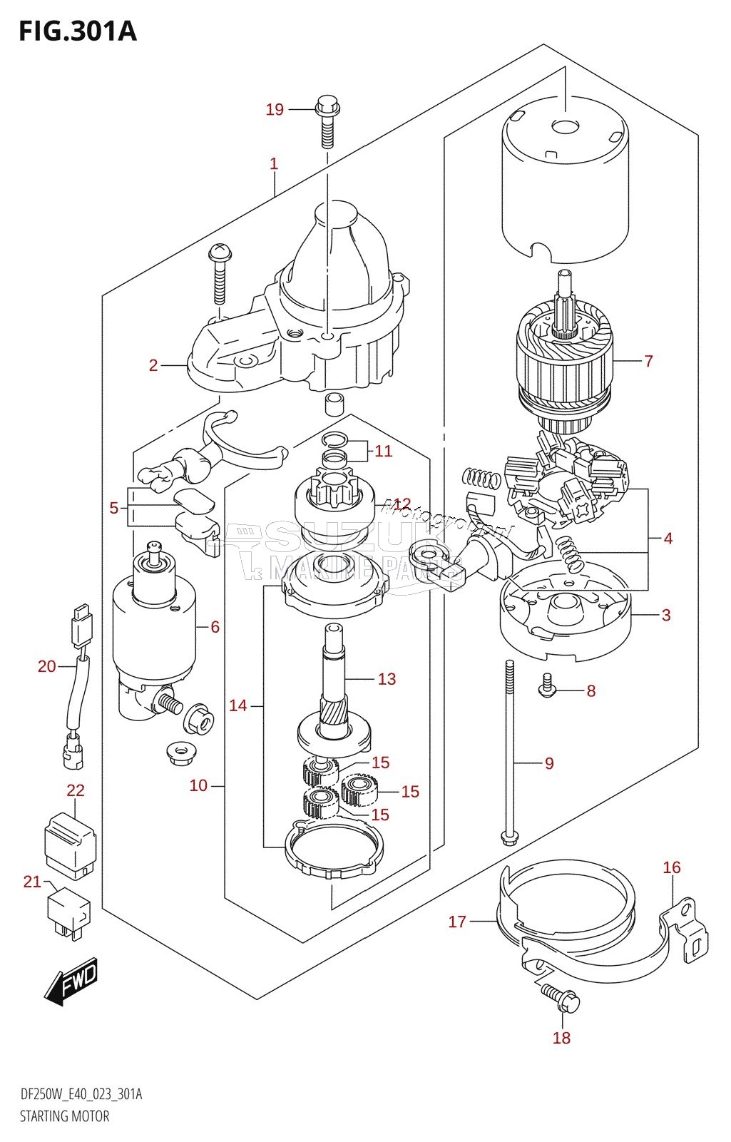 STARTING MOTOR