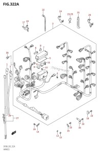 DF300 From 30001F-980001 (E03)  2009 drawing HARNESS