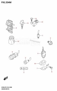 DF20A From 02002F-610001 (P01)  2016 drawing SENSOR /​ SWITCH (DF20ATH:P01)