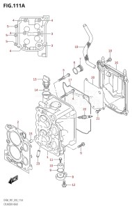 DF9.9A From 00994F-340001 (P01)  2023 drawing CYLINDER HEAD