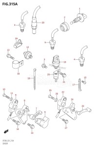 DF300 From 30001F-780001 (E01)  2007 drawing SENSOR