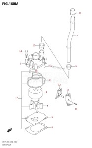 DF175TG From 17502F-410001 (E01 E40)  2014 drawing WATER PUMP (DF175TG:E40)