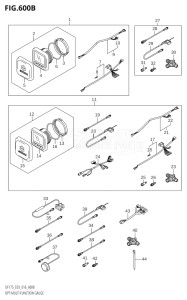 15002F-610001 (2016) 150hp E03-USA (DF150ST  DF150T  DF150TG) DF150 drawing OPT:MULTI FUNCTION GAUGE (DF150Z:E03)