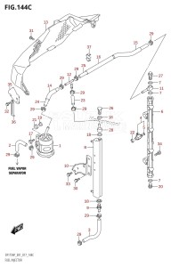 DF175AP From 17503P-710001 (E01 E40)  2017 drawing FUEL INJECTOR (DF175AP:E01)