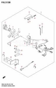 DF9.9A From 00994F-610001 (P01)  2016 drawing OPT:REMOTE CONTROL PARTS (DF9.9A:P03)