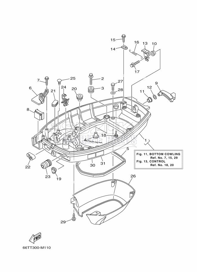 BOTTOM-COWLING