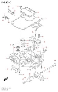 DF70A From 07003F-510001 (E03)  2015 drawing ENGINE HOLDER (DF70ATH:E01)