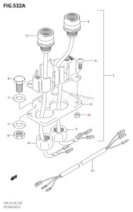 DF50 From 05001F-421001 (E03)  2004 drawing OPT:TRIM SWITCH (X,Y,K1,K2,K3,K4)