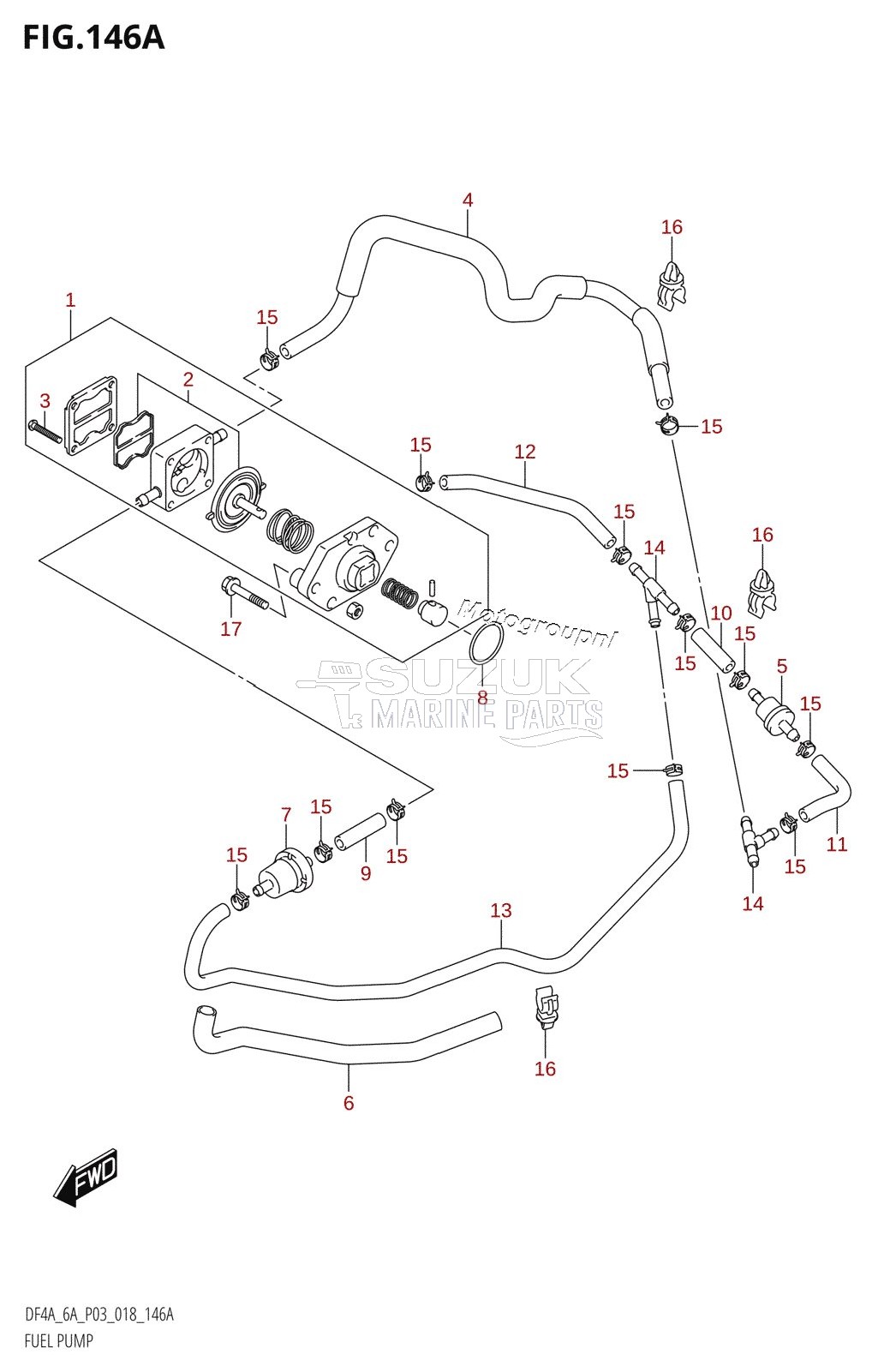 FUEL PUMP (DF4A)