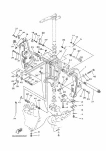 F200AETX drawing FRONT-FAIRING-BRACKET