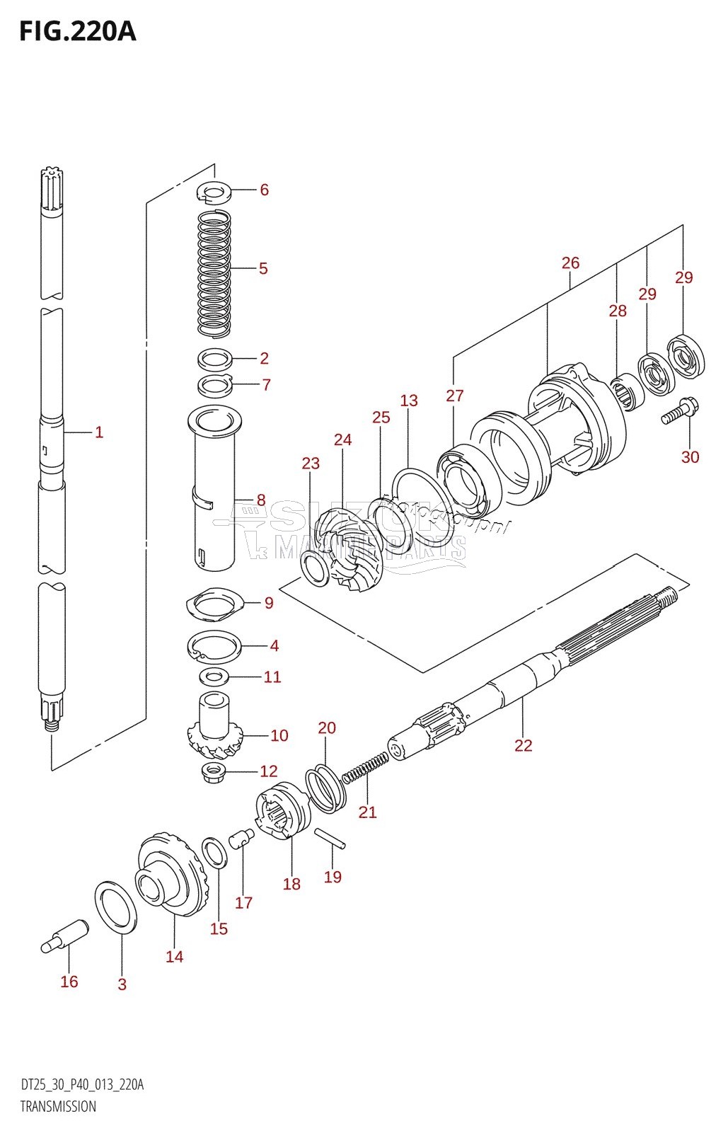 TRANSMISSION (DT25K:P36)