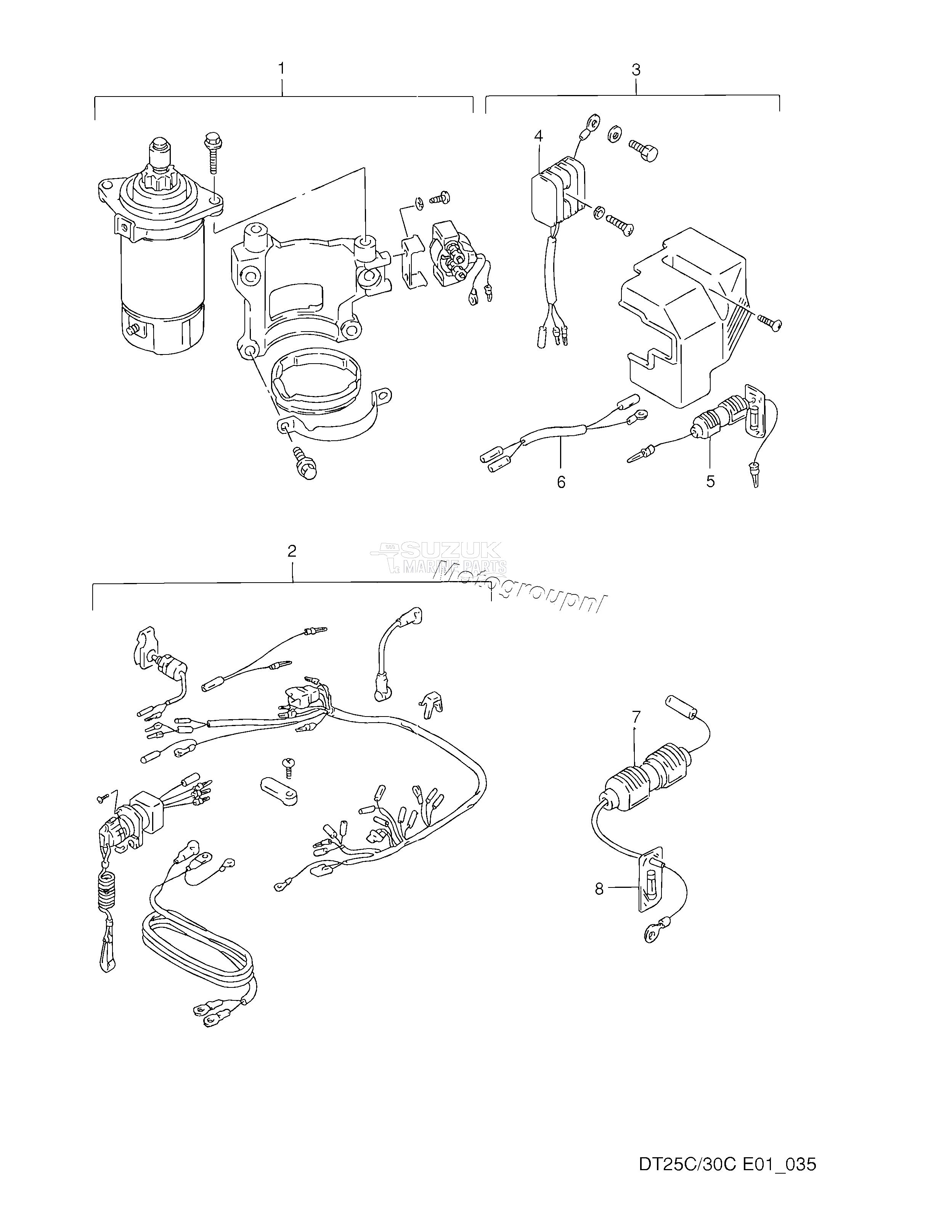 OPTIONAL : ELECTRICAL (FOR MANUAL STARTER)(1)