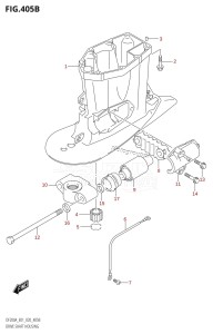 DF150A From 15003F-040001 (E01 E40)  2020 drawing DRIVE SHAFT HOUSING (DF200AZ)