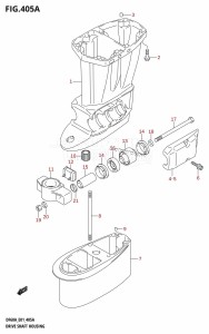 DF60A From 06002F-010001 (E01 E40)  2010 drawing DRIVE SHAFT HOUSING (DF40AST,DF60AT,DF60ATH,DF60AWT,DF60AWTH)