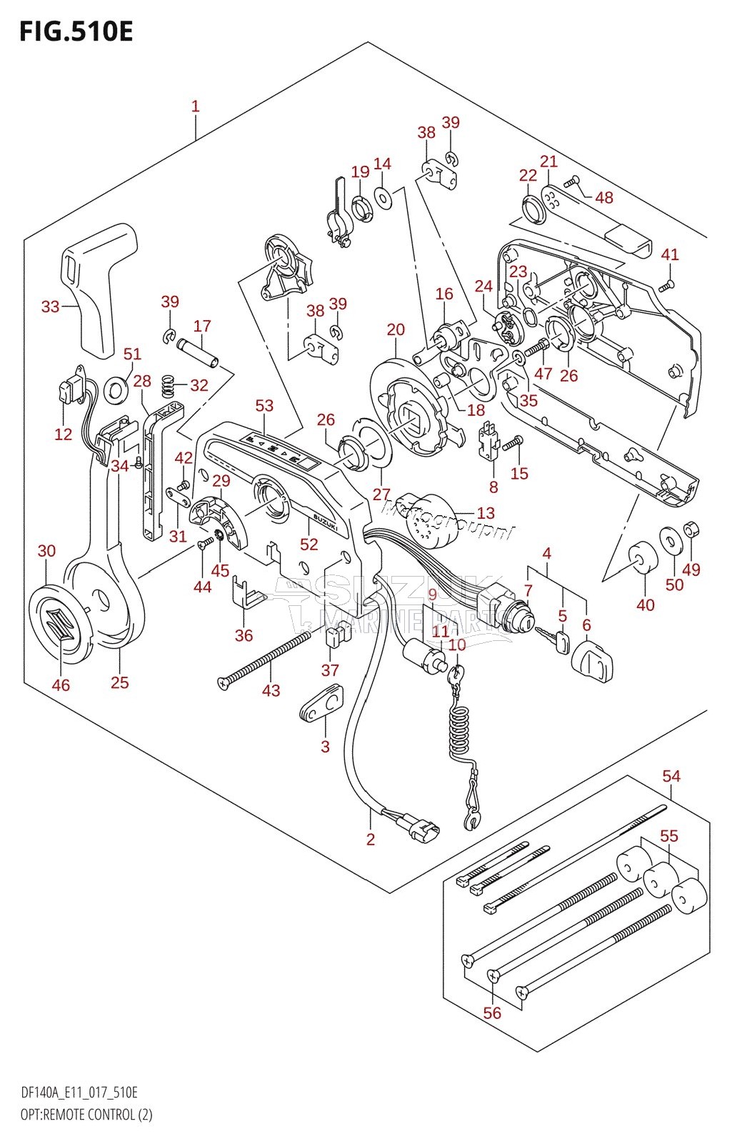 OPT:REMOTE CONTROL (2) (DF115AZ:E40)