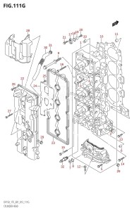 DF175Z From 17502Z-310001 (E01 E40)  2013 drawing CYLINDER HEAD (DF175Z:E01)