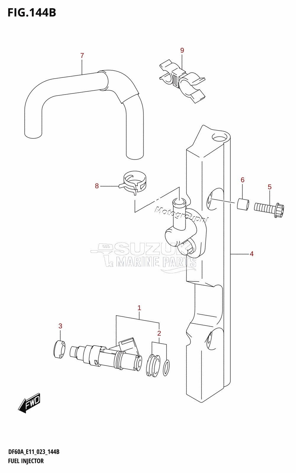 FUEL INJECTOR (E40)