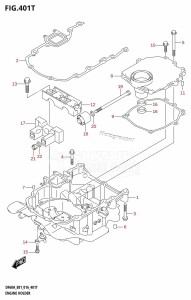 DF40A From 04003F-610001 (E01 E34)  2016 drawing ENGINE HOLDER (DF60AVTH:E01)