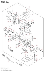 DF250ST From 25004F-910001 (E03)  2019 drawing OPT:REMOTE CONTROL ASSY SINGLE