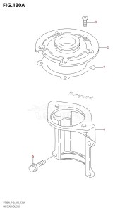 DT40 From 04005-210001 ()  2012 drawing OIL SEAL HOUSING (DT40W:P40)