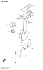 DF4A From 00403F-340001 (P01)  2023 drawing DRIVE SHAFT HOUSING