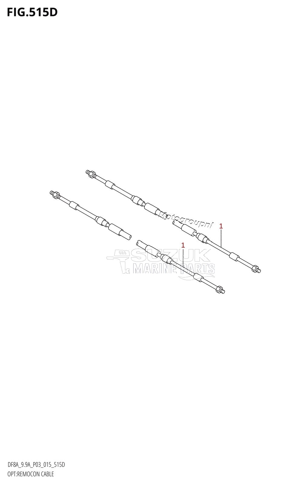 OPT:REMOCON CABLE (DF9.9AR:P03)