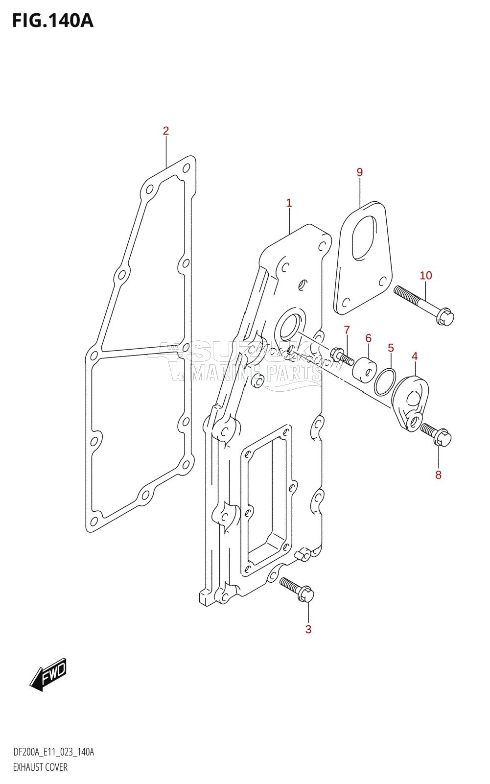 EXHAUST COVER (020,021,022)