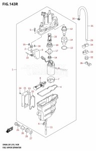 DF60A From 06002F-510001 (E01 E40)  2015 drawing FUEL VAPOR SEPARATOR (DF60AVT:E01)