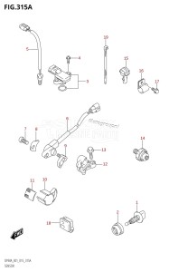 DF80A From 08002F-510001 (E03)  2015 drawing SENSOR