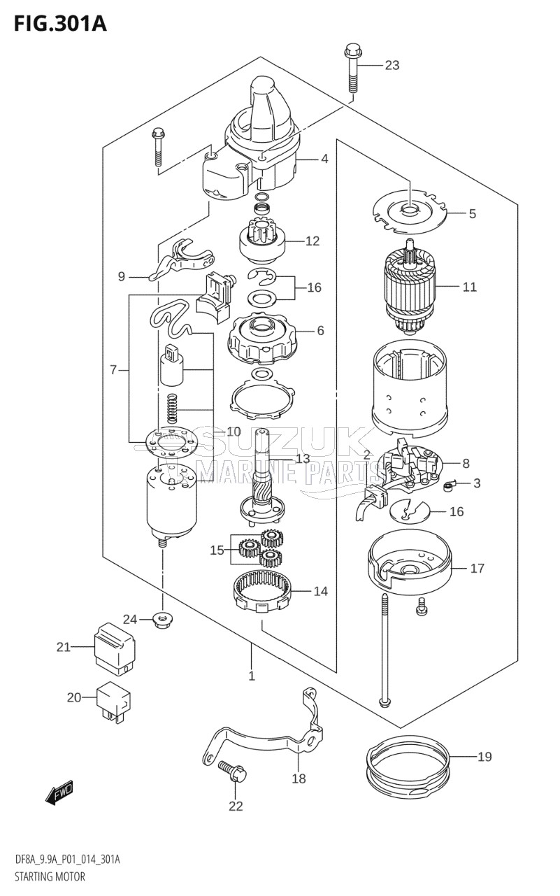 STARTING MOTOR