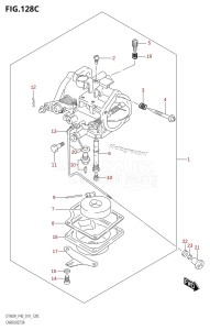 DT40 From 04005-910001 ()  2019 drawing CARBURETOR (DT40W:P90,DT40WR:P40,DT40WR:P90)